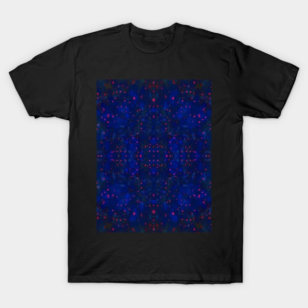 3D Abstract Symmetric Pattern T-Shirt by quasicrystals